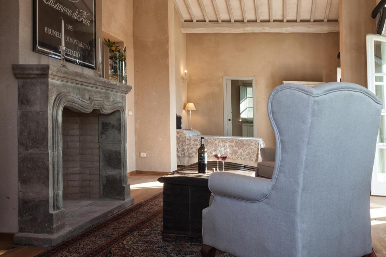 Casanova Di Neri Relais Villa Монталчино Екстериор снимка